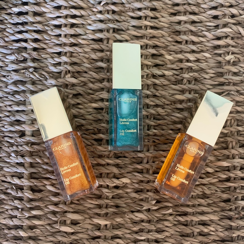 3 Clarins Lip gloss/oils